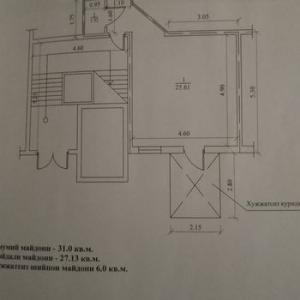 Юнусабад 4 квартал помещение 36м2